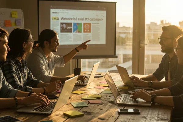 Strong Online Presence: PR & Marketing Success