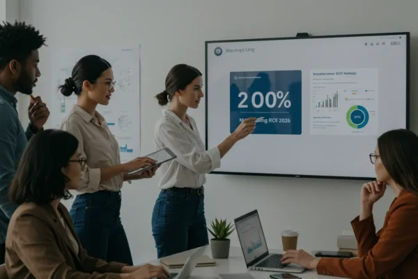 SMART Goals: Boost 2026 Marketing ROI 20%