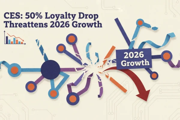 CES: 50% Loyalty Drop Threatens 2026 Growth