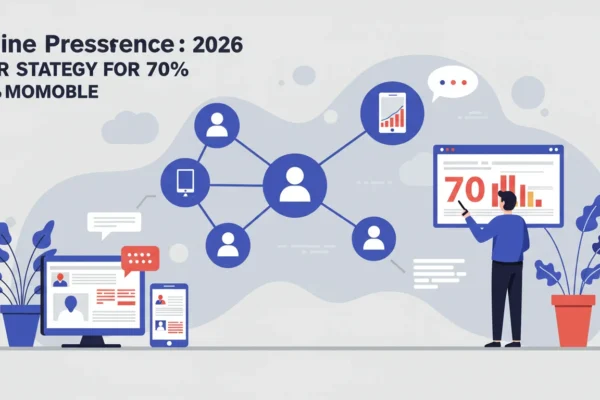 Online Presence: 2026 Strategy for 70% Mobile