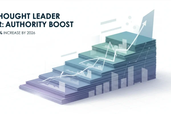 Thought Leader PR: 30% Authority Boost by 2026