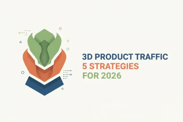 3D Product Traffic: 5 Strategies for 2026