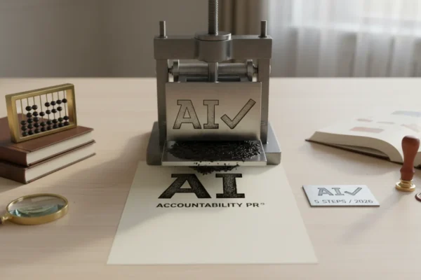 AI Accountability PR: 5 Steps for 2026
