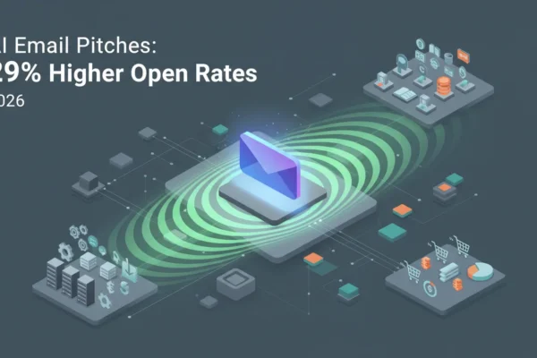 AI Email Pitches: 29% Higher Open Rates in 2026