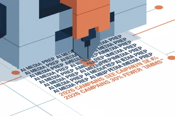 AI Media Prep: 2026 Campaigns See 30% Fewer “Uhms