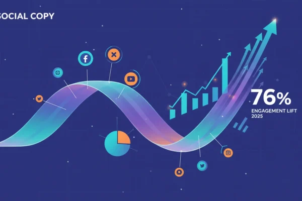 AI Social Copy: 76% Engagement Lift in 2025