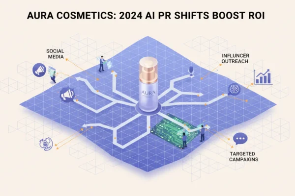 Aura Cosmetics: 2024 AI PR Shifts Boost ROI