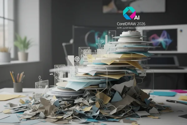 CorelDRAW 2026: AI PR Launch Solves Design Crisis