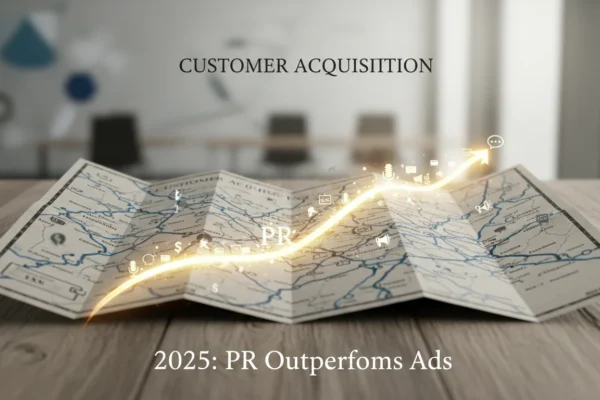 Customer Acquisition: PR Outperforms Ads in 2025