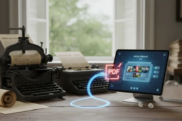 Digital Press Kits: Why PDFs Fail in 2026
