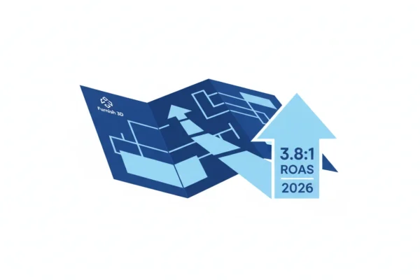 Furnish 3D: 3.8:1 ROAS Revolutionizes 2026