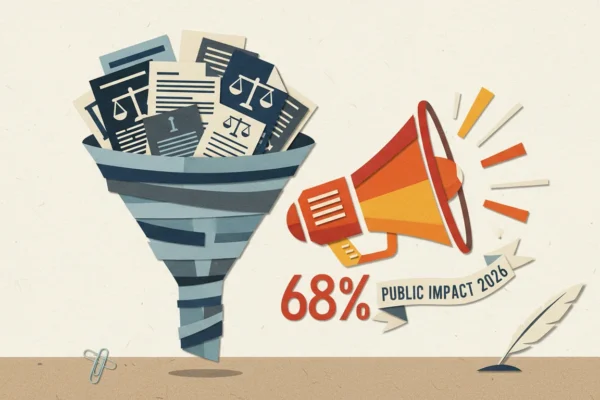 Legal PR: 68% of GCs See Public Impact in 2026