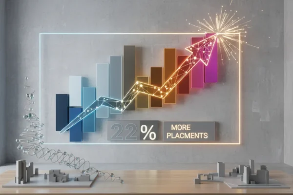 LogiFlow AI’s 2025 PR: 22% More Placements