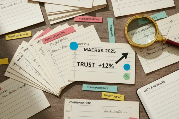 Maersk 2025: How PR Boosted Trust 12%