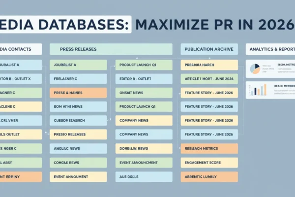 Media Databases: Maximize PR in 2026