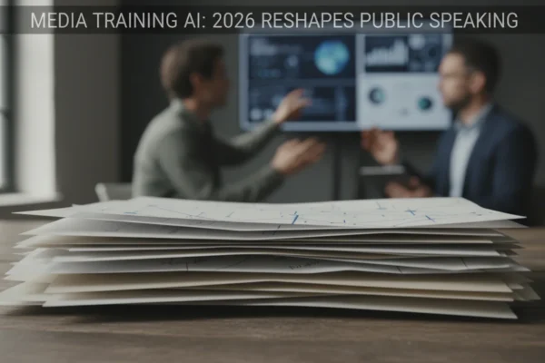 Media Training AI: 2026 Reshapes Public Speaking