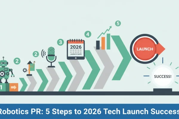 Robotics PR: 5 Steps to 2026 Tech Launch Success