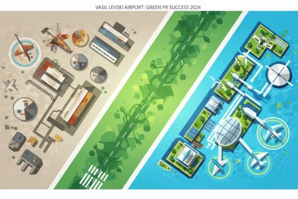 Vasil Levski Airport’s 2024 Green PR Success