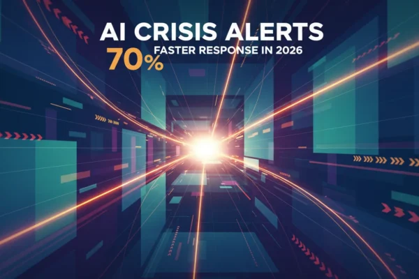 AI Crisis Alerts: 70% Faster Response in 2026