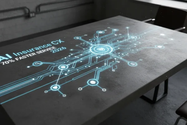 AI Insurance CX: 70% Faster Service in 2026