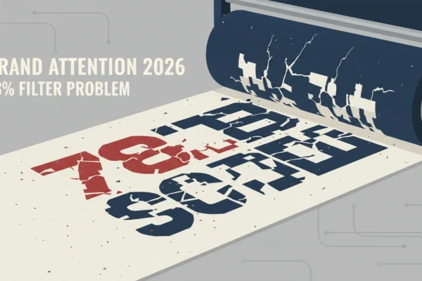 Brand Attention in 2026: A 78% Filter Problem