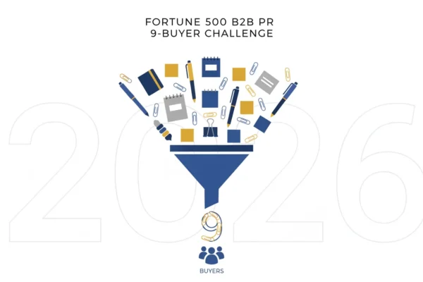 Fortune 500 B2B PR: 2026’s 9-Buyer Challenge