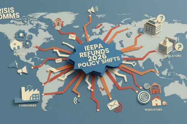 IEEPA Refunds: Crisis Comms for 2026 Policy Shifts