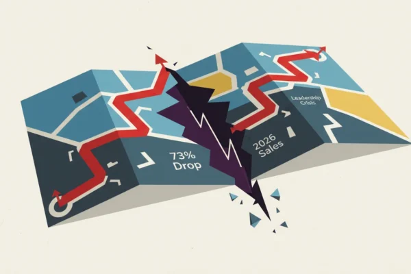 Leadership Crisis: 73% Drop in 2026 Sales