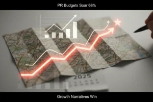 PR Budgets Soar 68% in 2025: Growth Narratives Win
