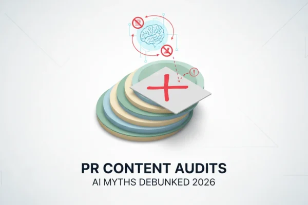 PR Content Audits: AI Myths Debunked for 2026