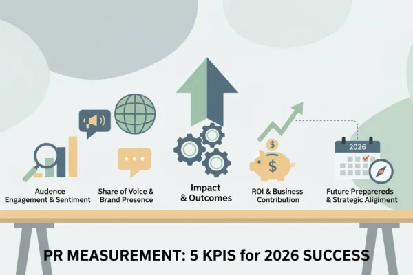 PR Measurement: 5 KPIs for 2026 Success