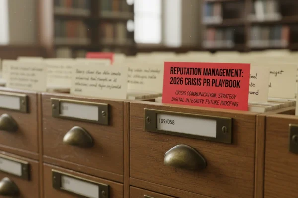 Reputation Management: 2026 Crisis PR Playbook