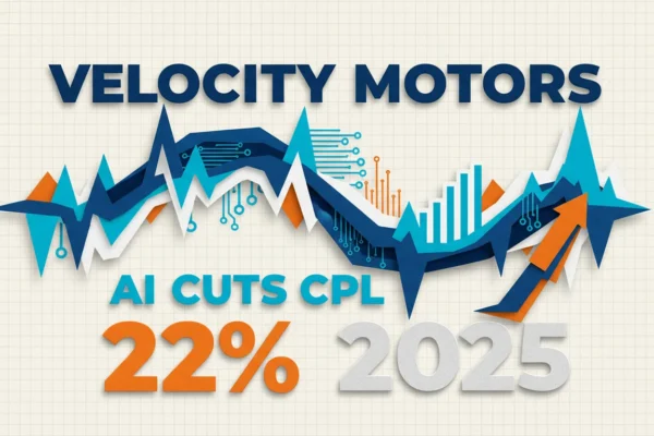 Velocity Motors: AI Cuts CPL 22% in 2025